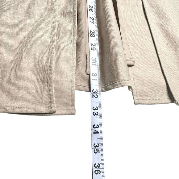 Cotton Brothers | Women | Beige Cotton Linen Blend Light Morning Jacket | Small - Picture 5 of 12